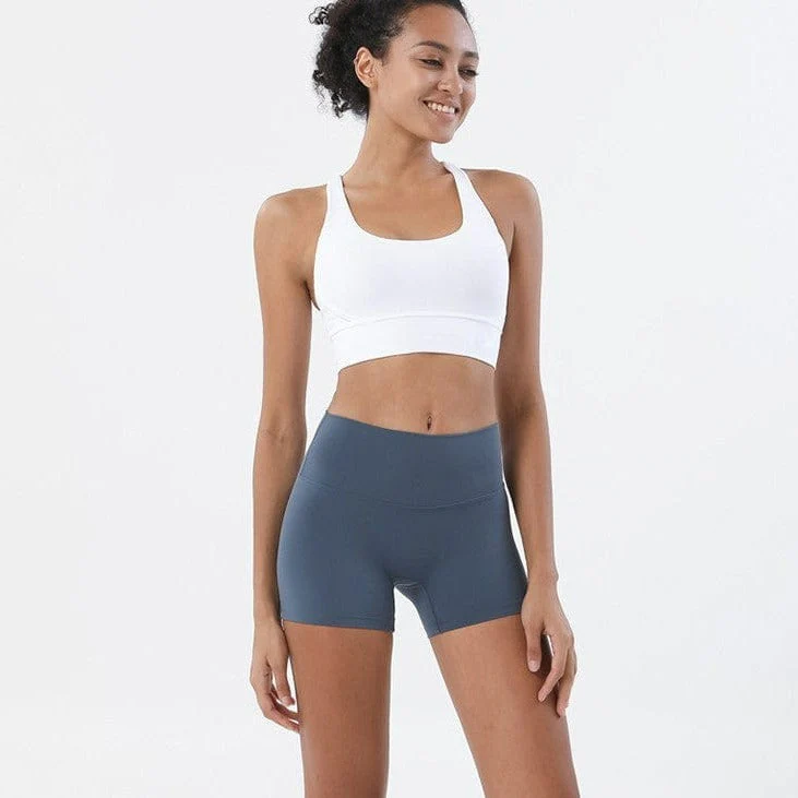 High Waisted Soft Biker Shorts - Image 7