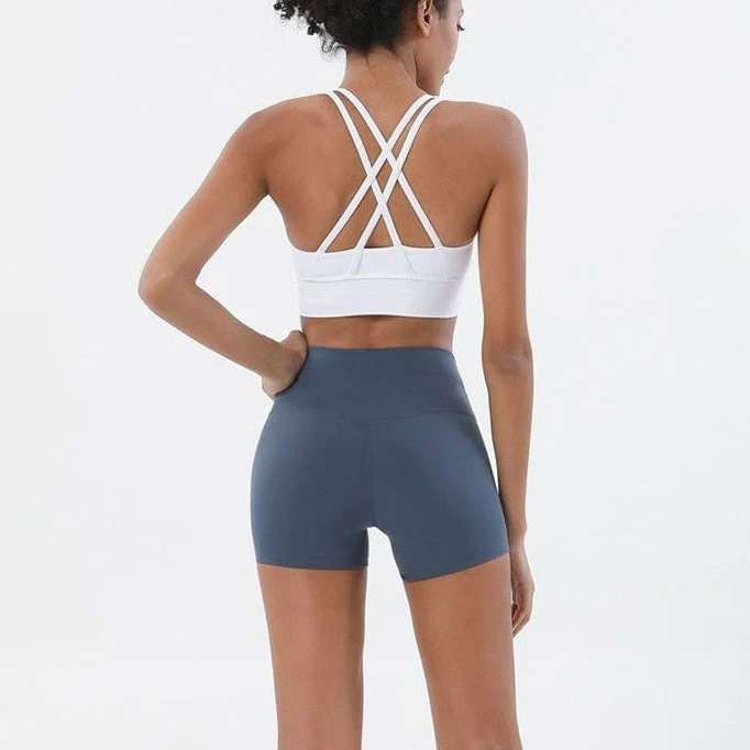 High Waisted Soft Biker Shorts - Image 8