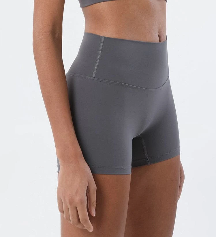 High Waisted Soft Biker Shorts - Image 9