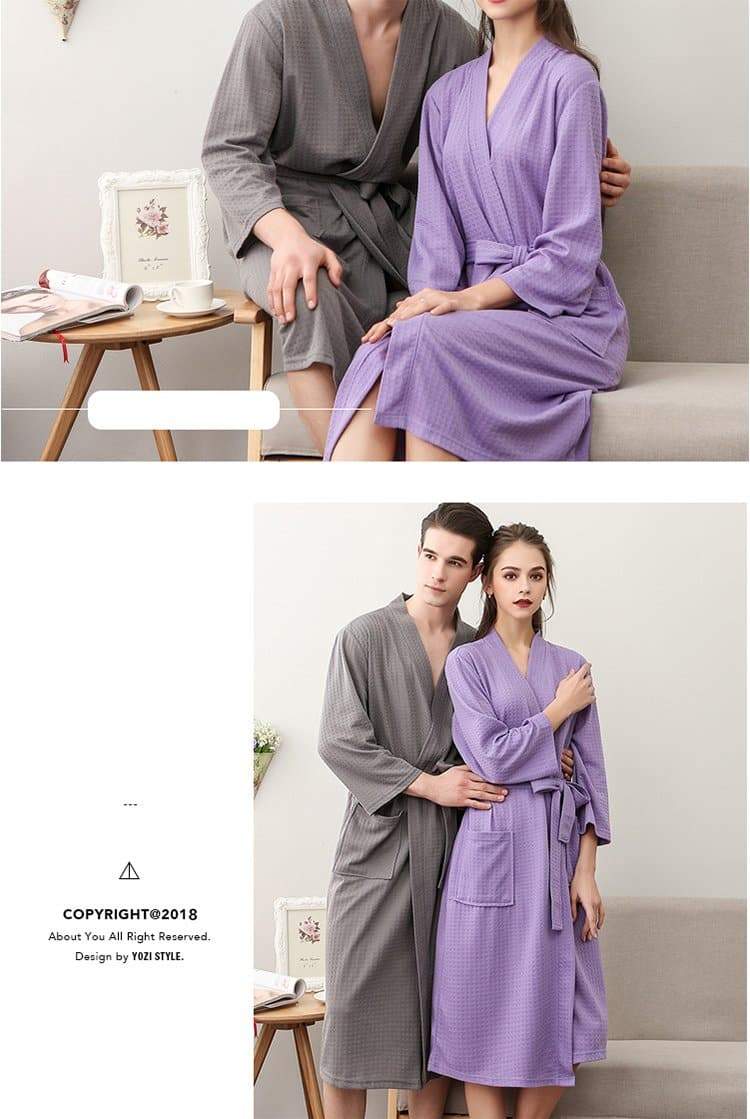 Him & Hers Kimono Bathrobe - Image 4