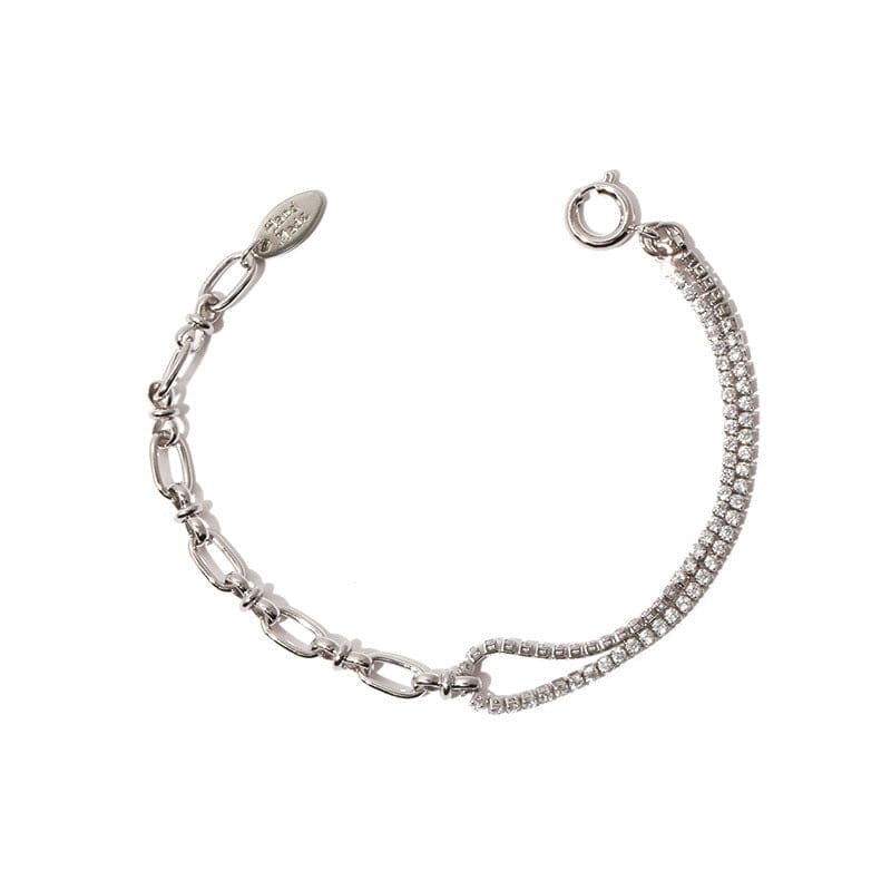 Hollow Silver Chain Bracelet Variety - Image 5