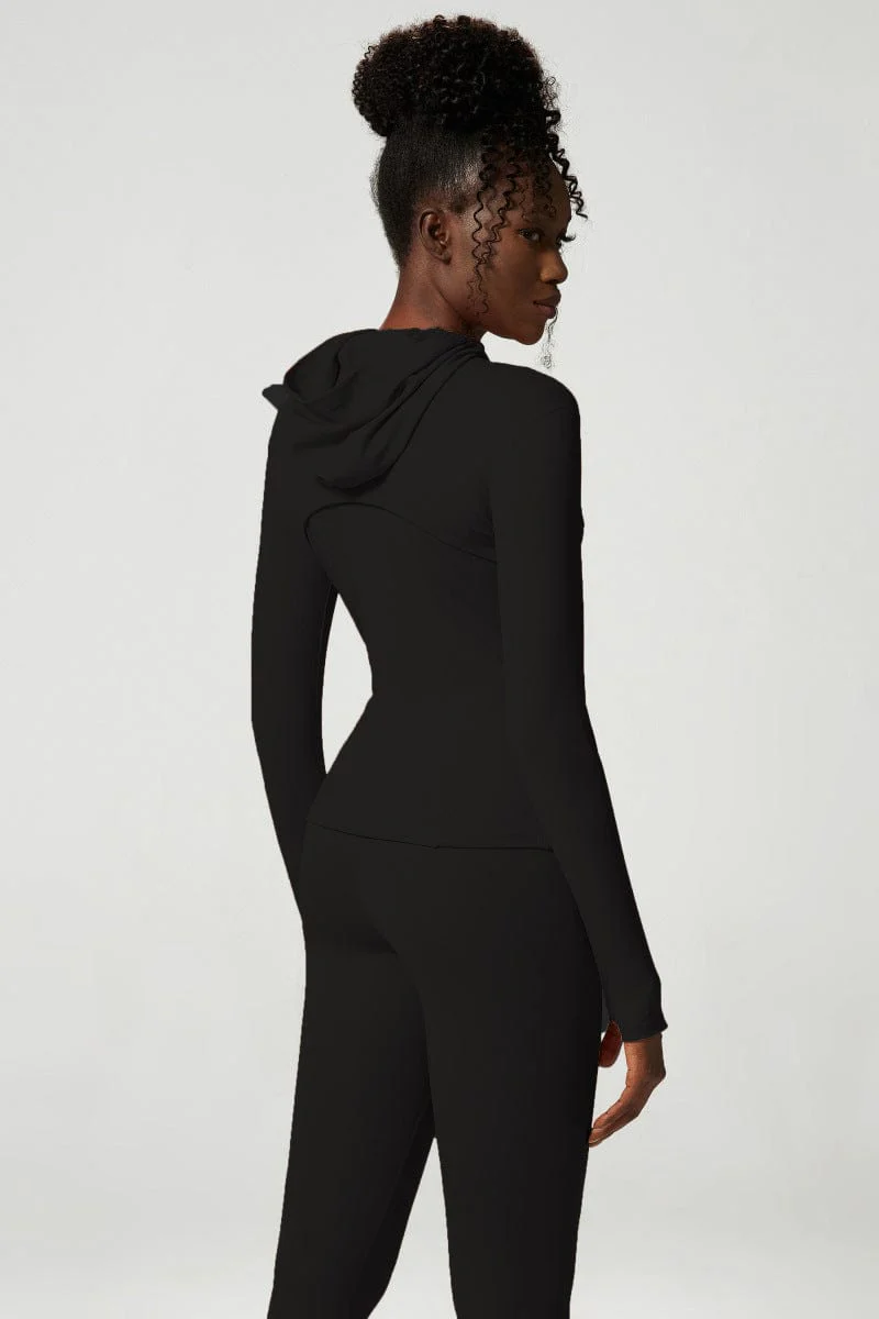 Hooded Zip Active Jacket - Image 14