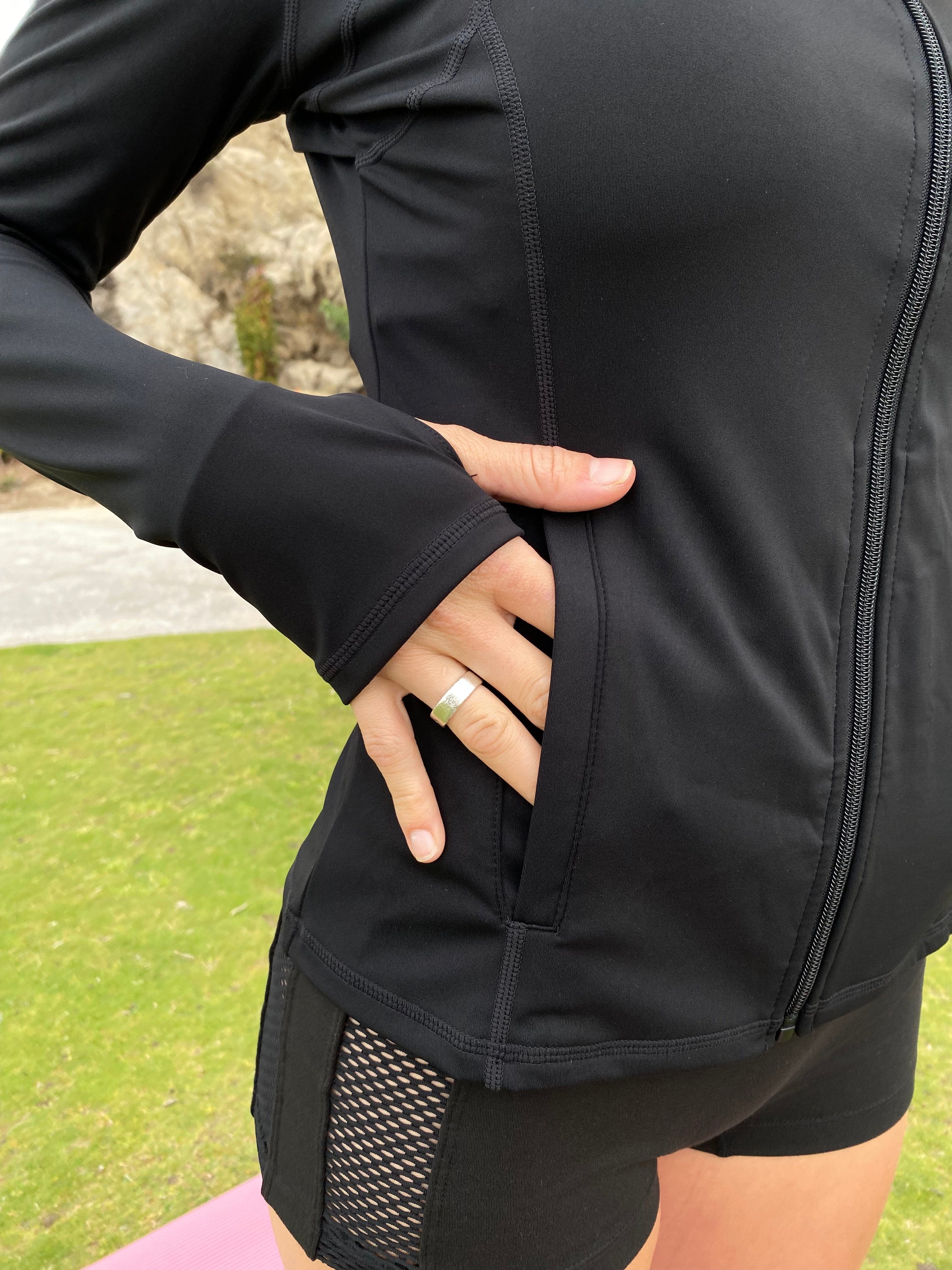Hooded Zip Active Jacket - Image 17