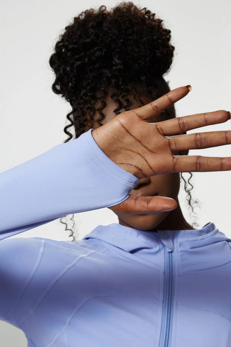 Hooded Zip Active Jacket - Image 7