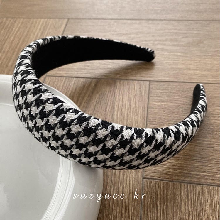 Houndstooth Wide Headband - Image 4