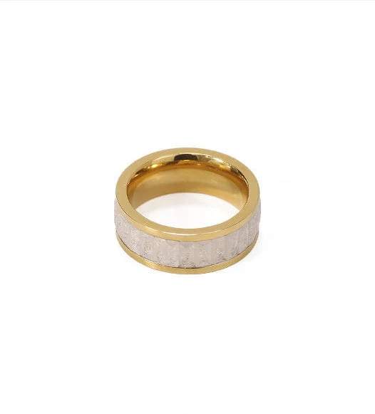 Ice Flower Zircon Gold Ring - Image 2