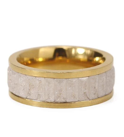Ice Flower Zircon Gold Ring - Image 3