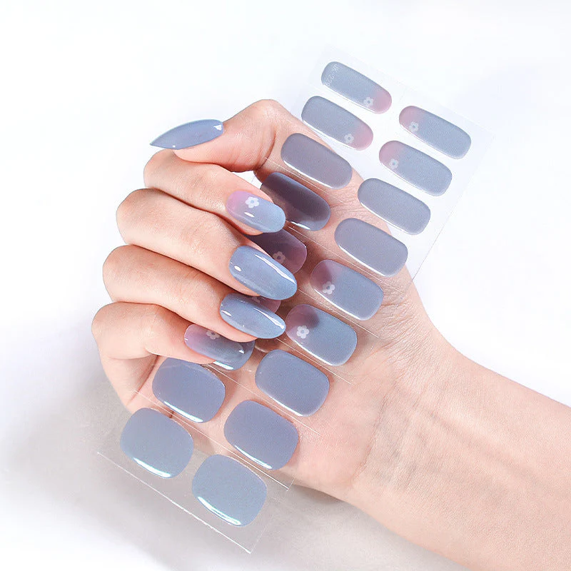 Internet Celebrity Semi-baked Gel Nail Sticker Waterproof And Durable 3d Paper Patch - Image 45