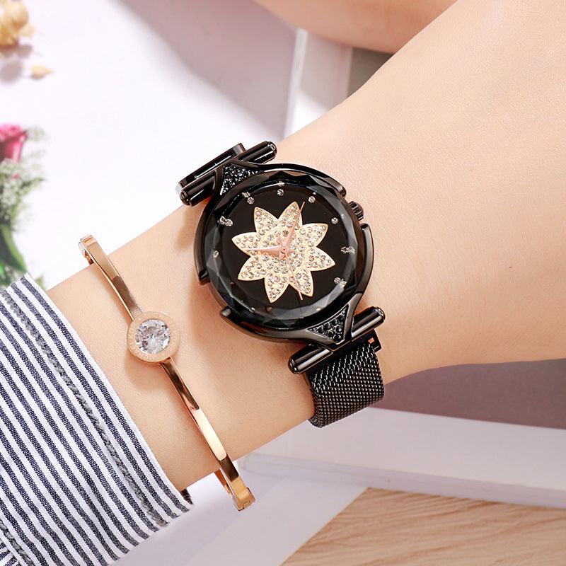 Internet Celebrity Student's Watch Korean Style Trends Simple Ladies' Lazy Watch - Image 12