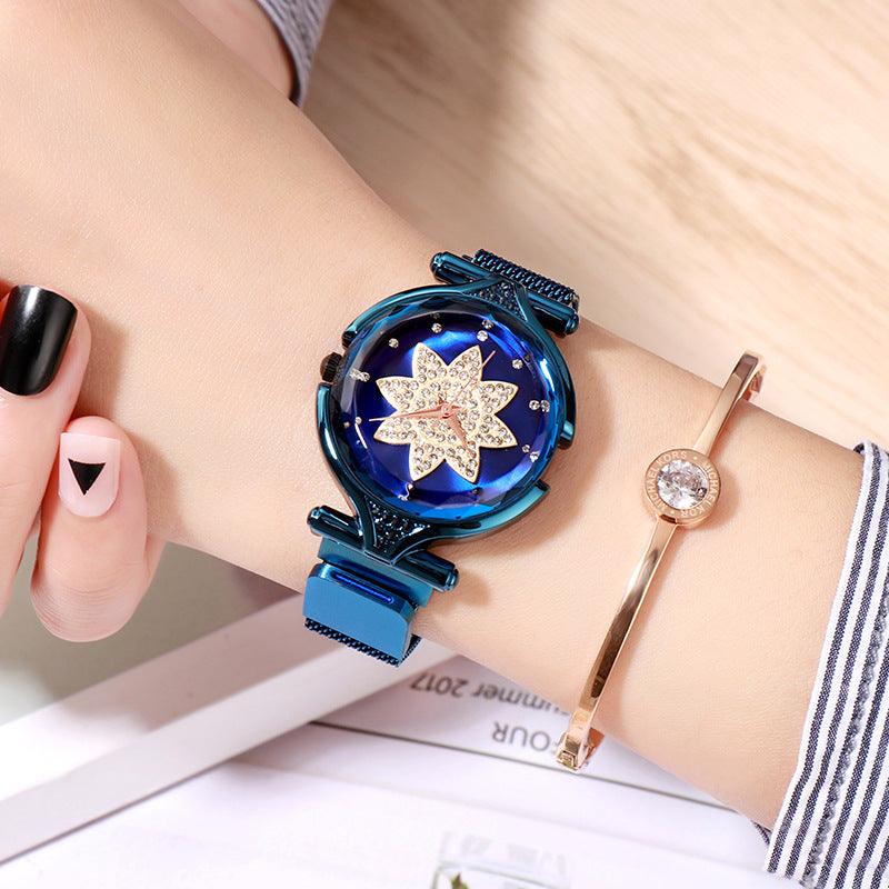 Internet Celebrity Student's Watch Korean Style Trends Simple Ladies' Lazy Watch - Image 3