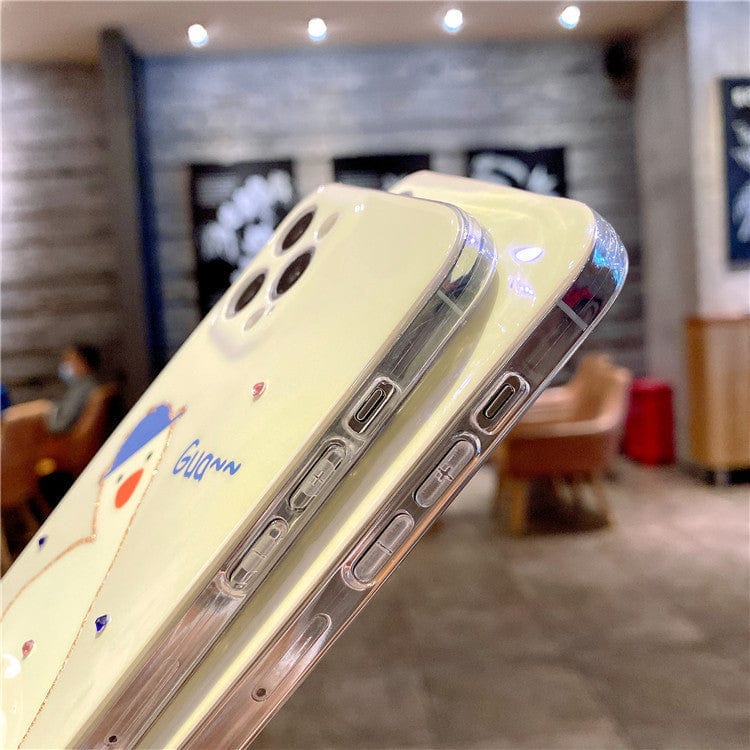 Iridescent Head Tilting Duck Phone Case - Image 6