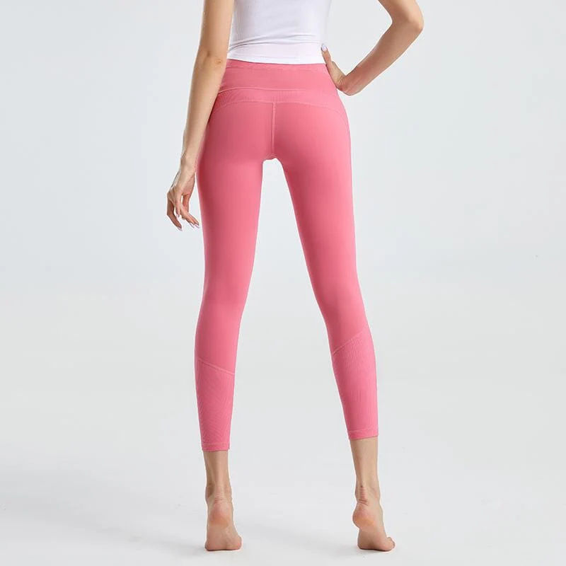 Irregular Patterned High Rise Leggings - Image 15