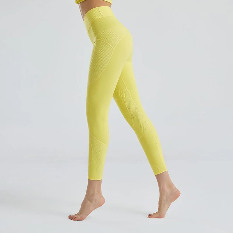 Irregular Patterned High Rise Leggings - Image 20