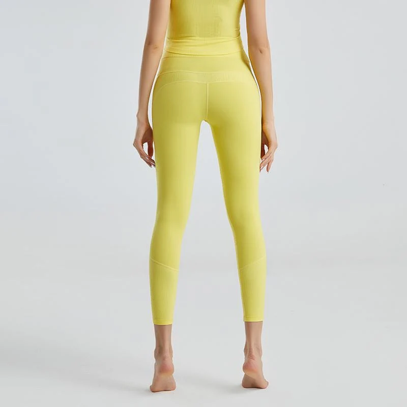 Irregular Patterned High Rise Leggings - Image 22