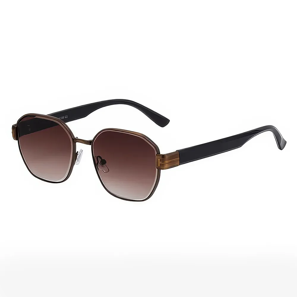 Irregular Polygon Punk Sunglasses - Image 11