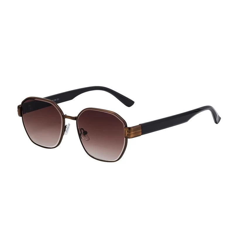 Irregular Polygon Punk Sunglasses - Image 6