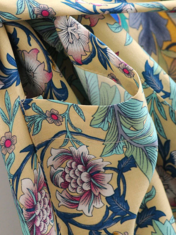 Long Length Gown Kimono Duster Robe - Image 5