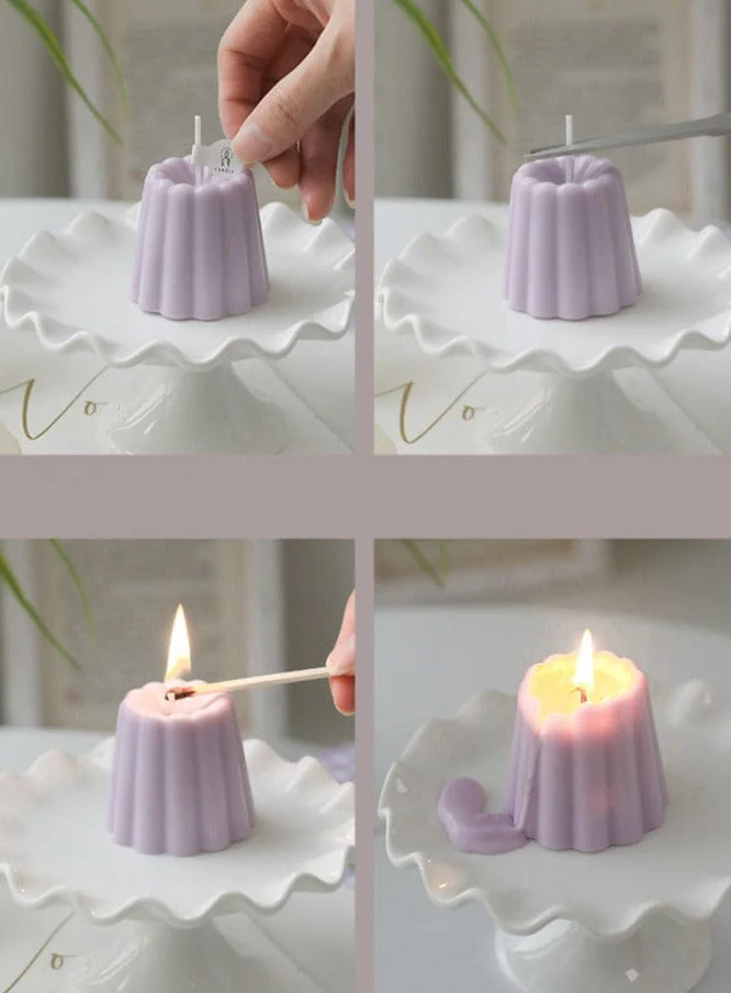 Jelly Shaped Pastel Candle - Image 7