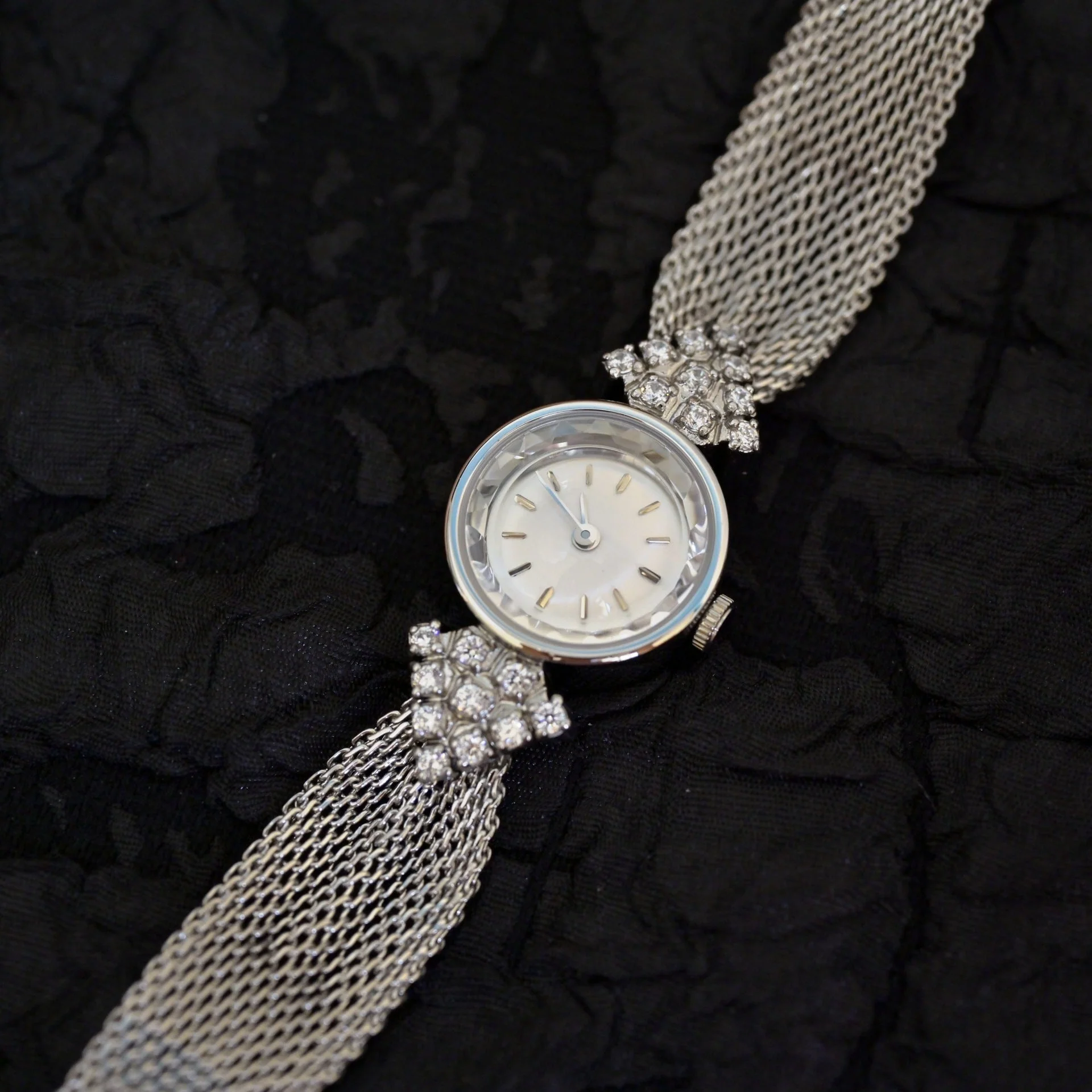 Jewelry Vintage Watches Kaleidoscope Diamond Quartz Watch - Image 7
