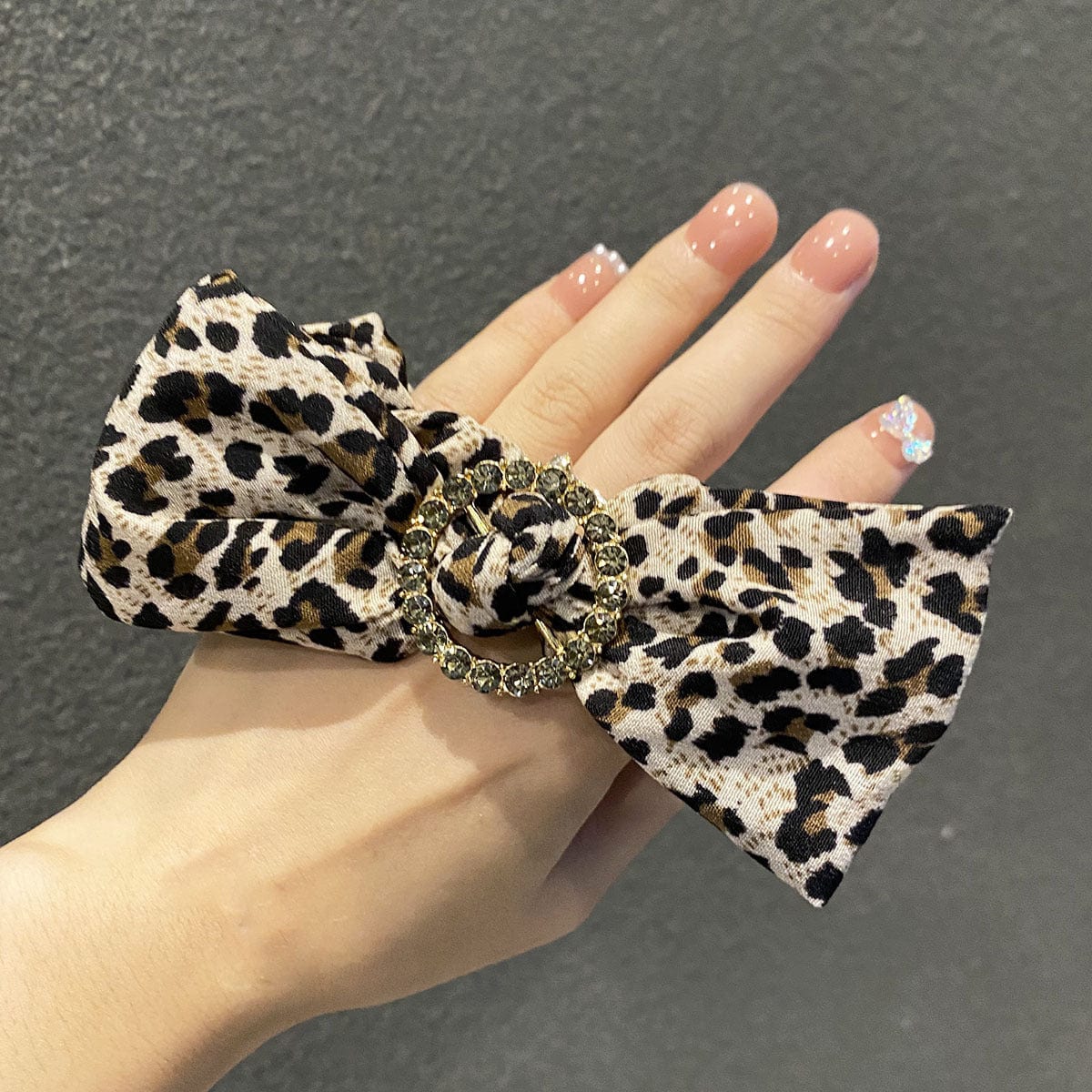 Jumbo Silky Bow Hair Tie - Image 5