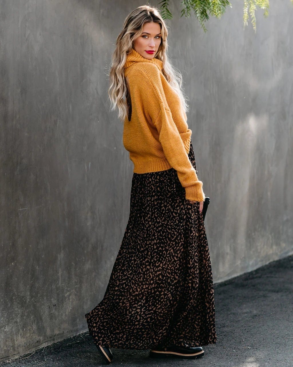 Keyhole Turtleneck Sweater - Image 5