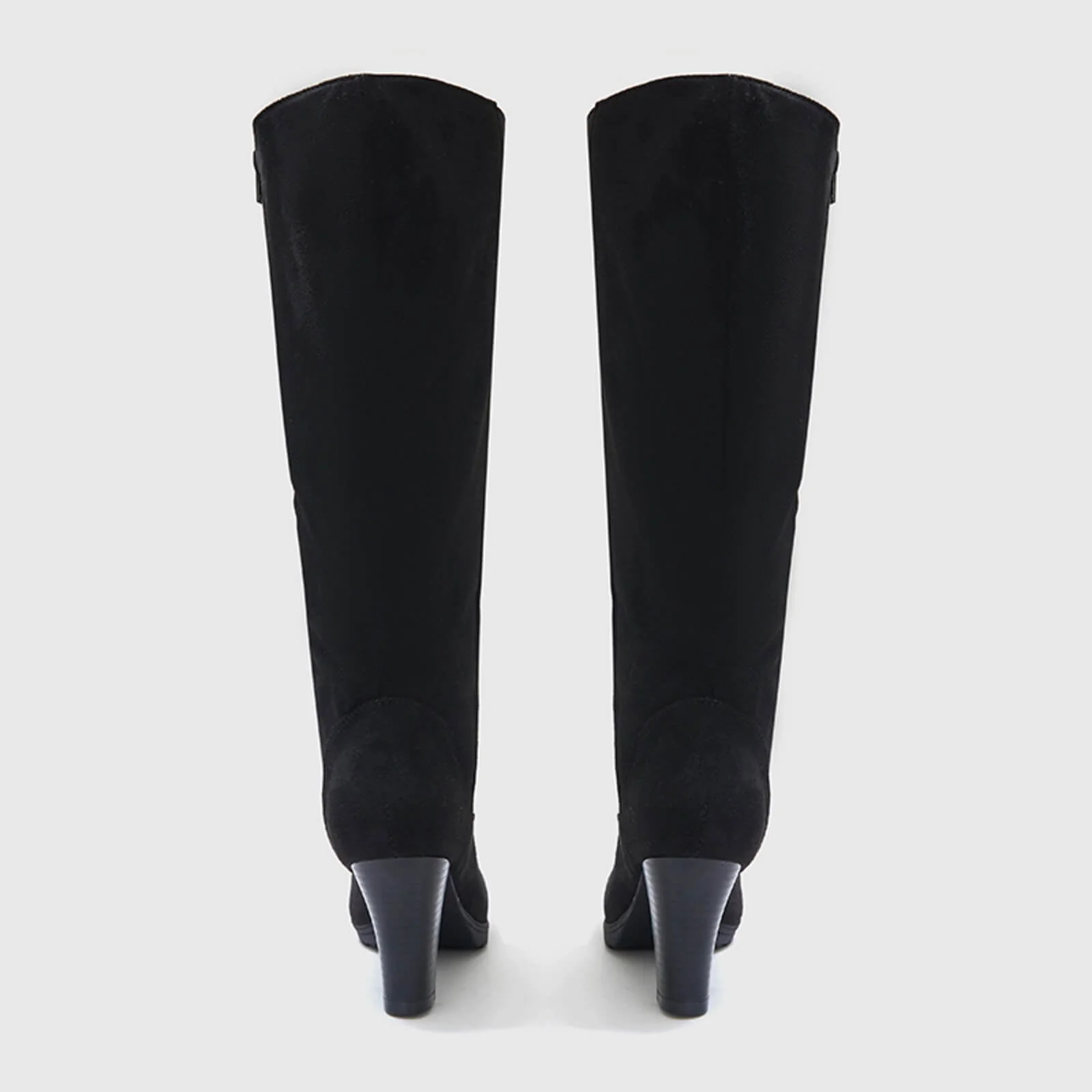 Knee High Boots With Side Zipper - Image 7
