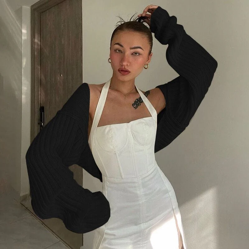 Knitted Bolero Shrug - Image 6