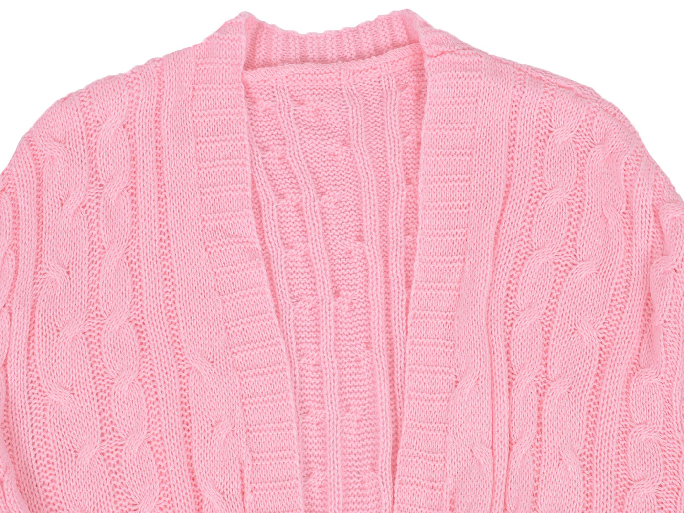 Knitted Long Sleeve Cardigan Sweater - Image 32