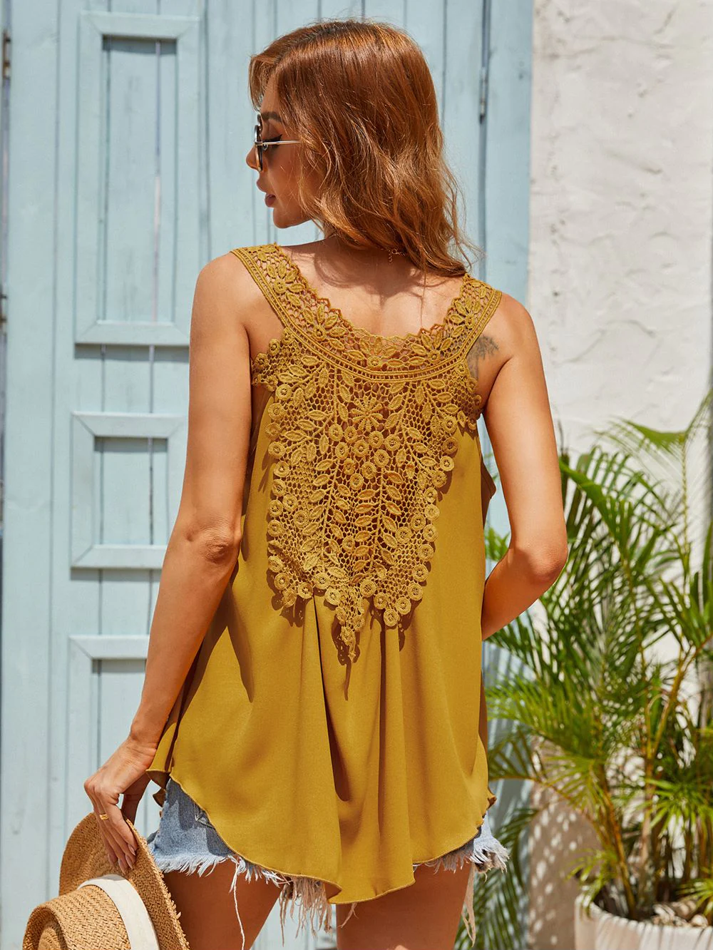 Lace Applique Summer Tank - Image 15