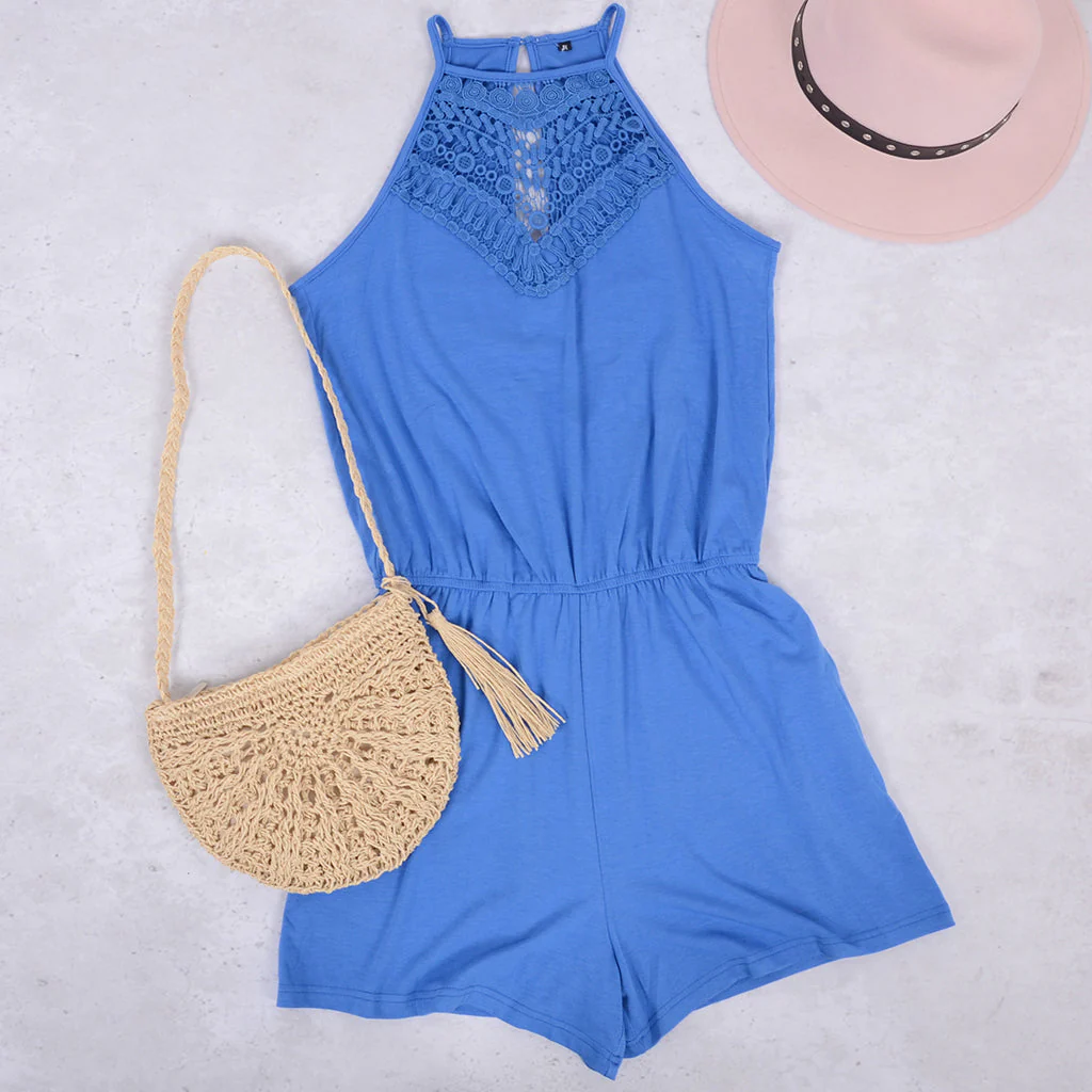 Lace Crochet Summer Romper - Image 12