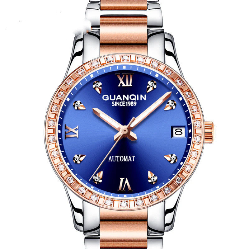 Ladies Diamond-studded Luminous Mechanical Watch - Image 5