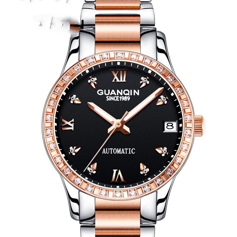 Ladies Diamond-studded Luminous Mechanical Watch - Image 6