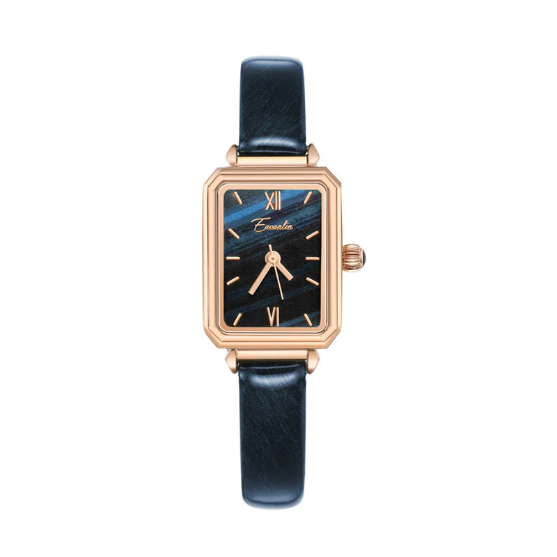 Ladies Malachite Green Textured Dial Small Green Watch - Image 9