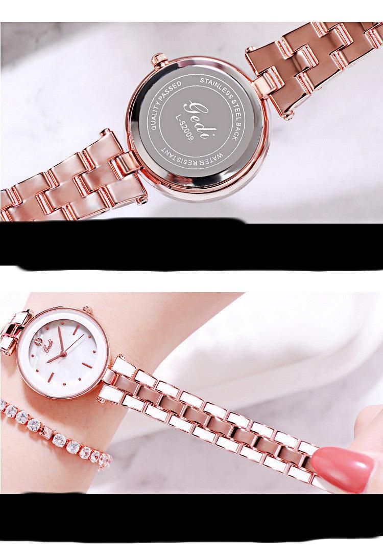 Ladies Watch Korean Style Student White Quartz - Image 7