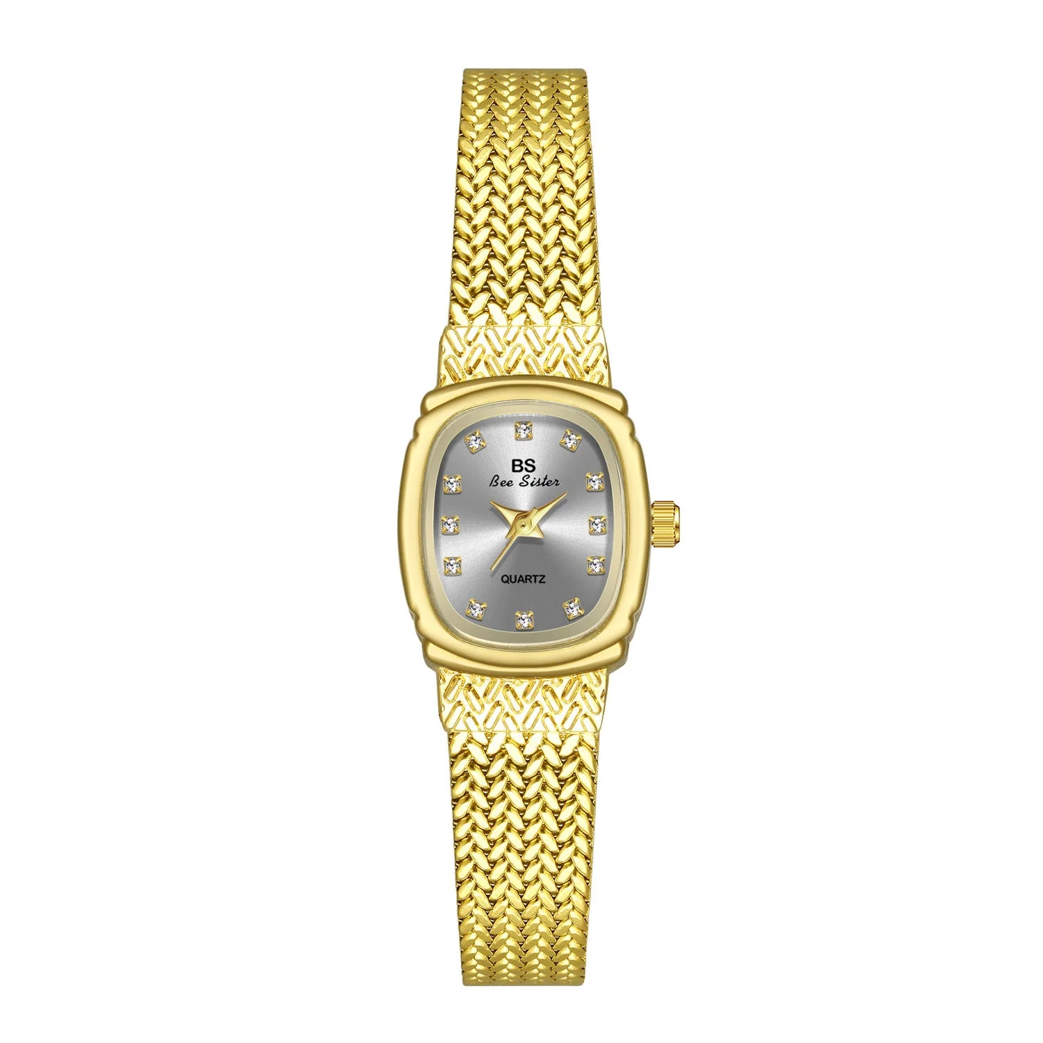 Light Luxury INS Wheat Table Simple Temperament Small Golden Watch - Image 5