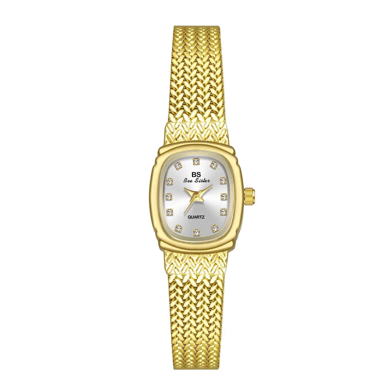 Light Luxury INS Wheat Table Simple Temperament Small Golden Watch - Image 7