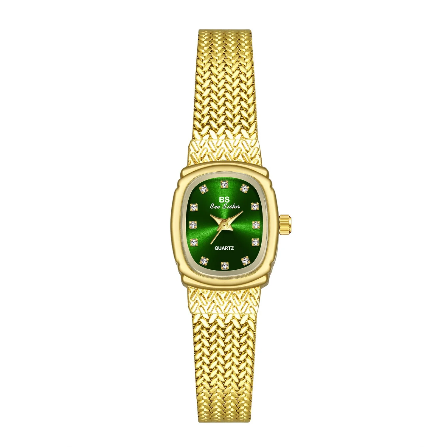 Light Luxury INS Wheat Table Simple Temperament Small Golden Watch - Image 9