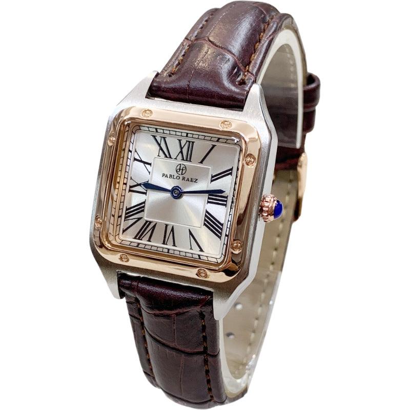 Light Luxury Sweet Style Watch Square Dial Ladies - Image 3