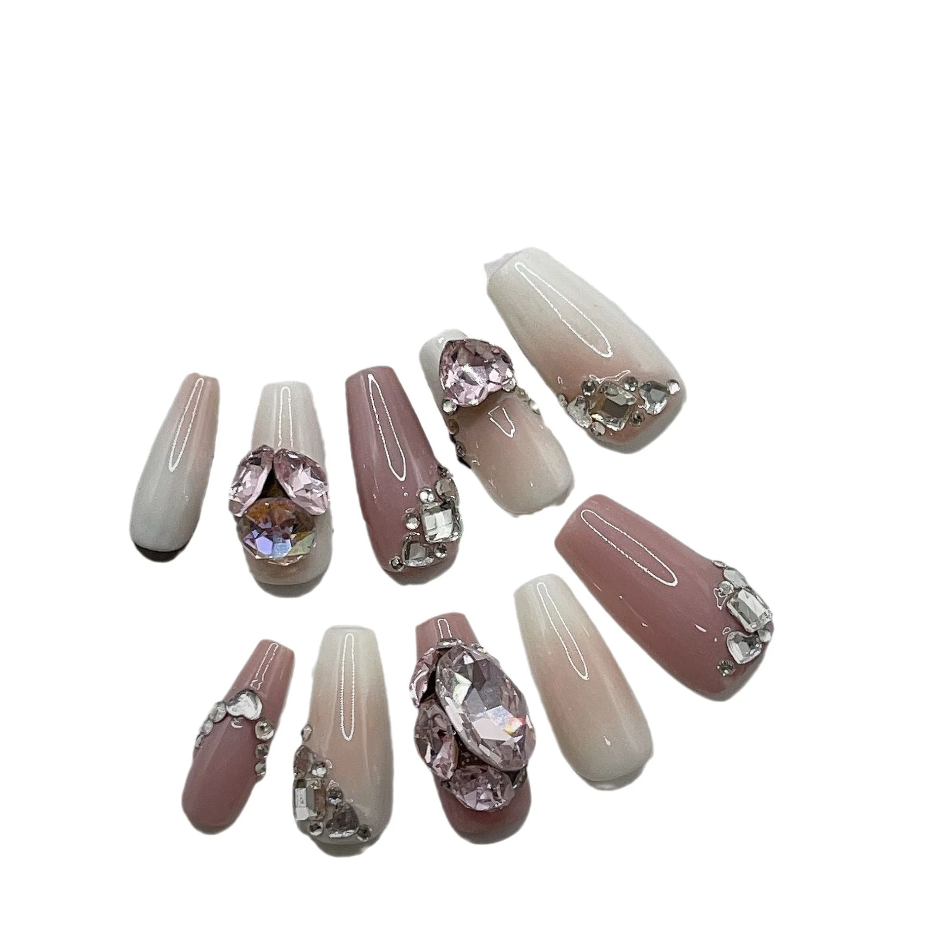 Light Luxury Wear Nail Wearable Nail Spray Gun Rhinestone Ball - Image 2