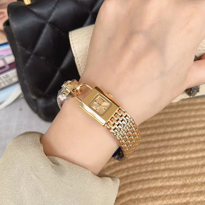 Lock Head Steel Watch Female Small Dial