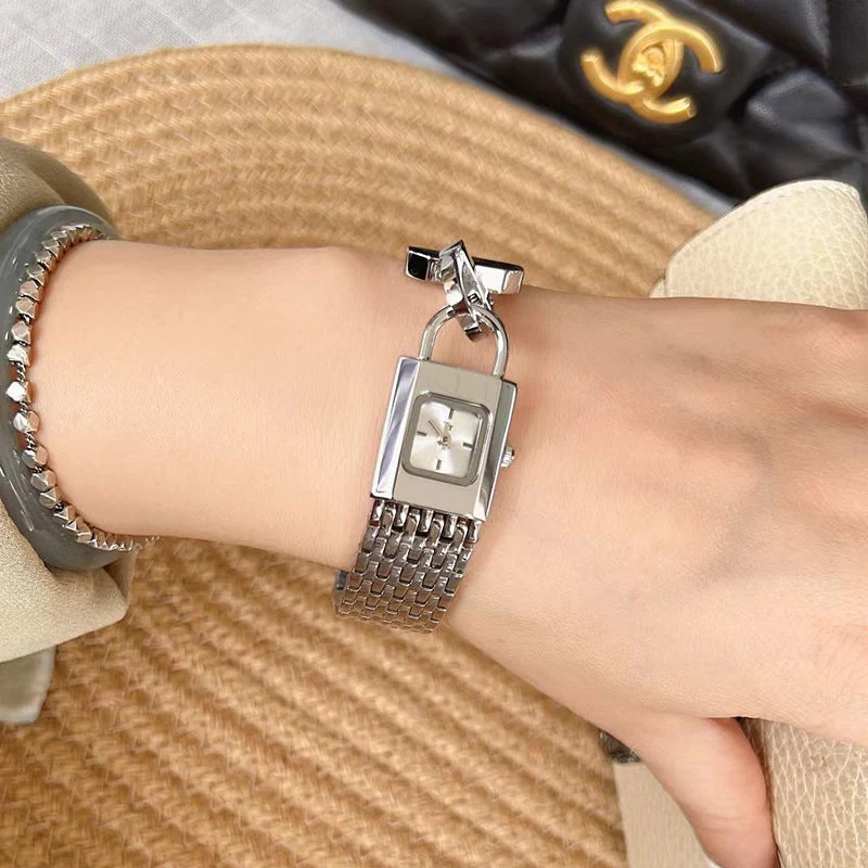 Lock Head Steel Watch Female Small Dial - Image 6