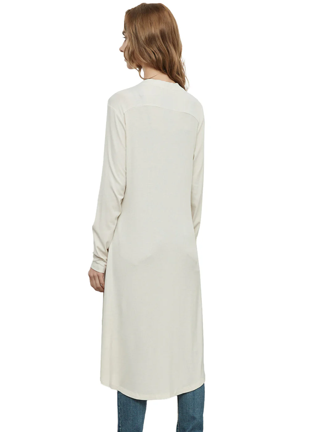 Long Sleeve Button Down Knit Ribbed Cardigan - Image 23