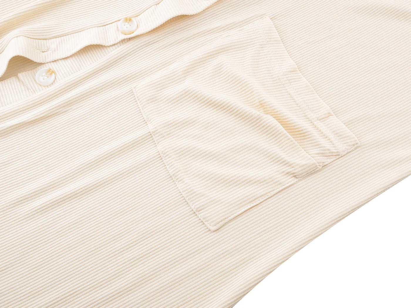 Long Sleeve Button Down Knit Ribbed Cardigan - Image 28