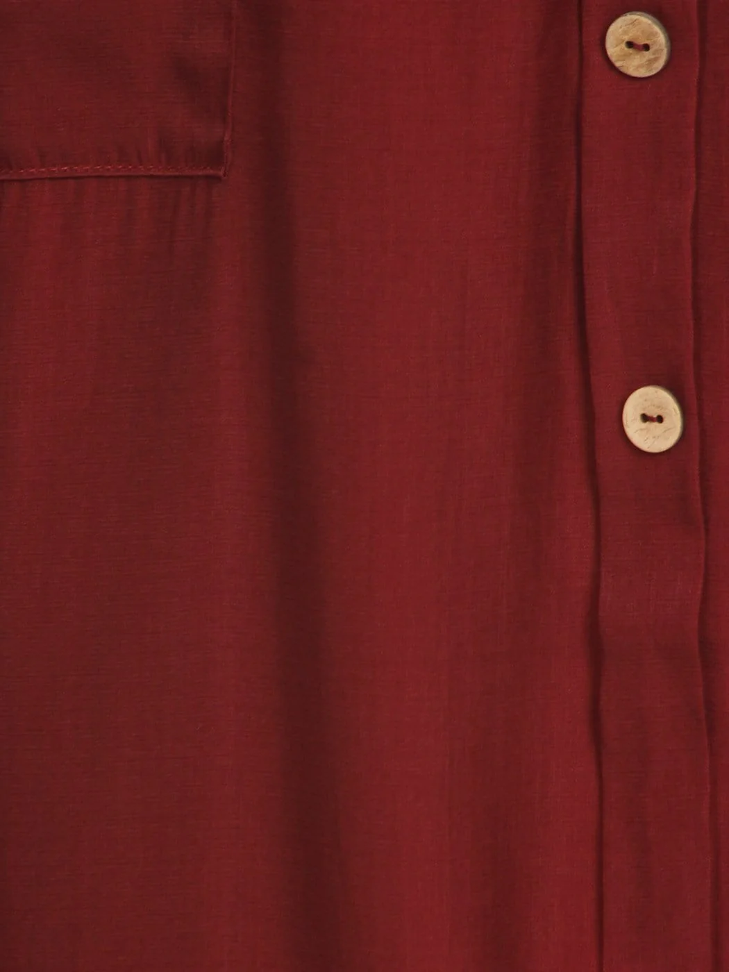 Long-Sleeve Button Down Swing Dress - Image 5