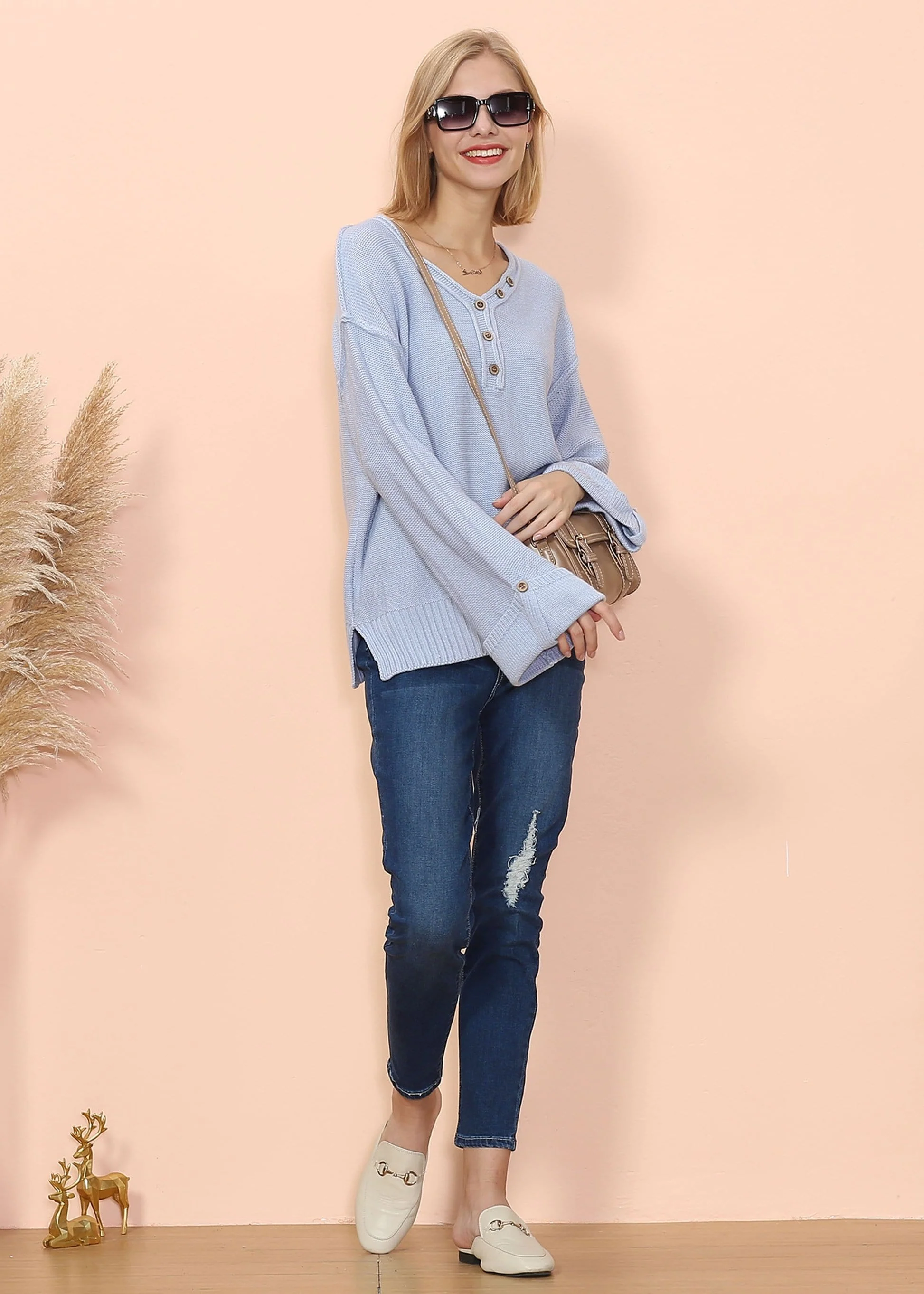 Long Sleeve Folded Cuff Tee - Image 20