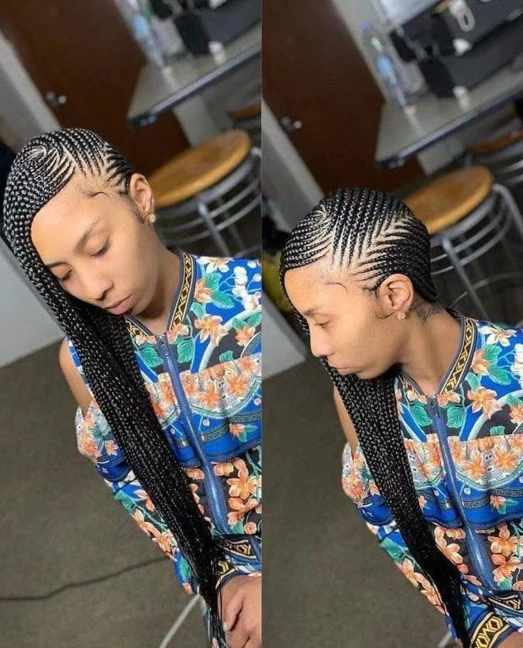 Long Straight Lace Chemical Fiber Wig Dreadlocks Headgear - Image 2