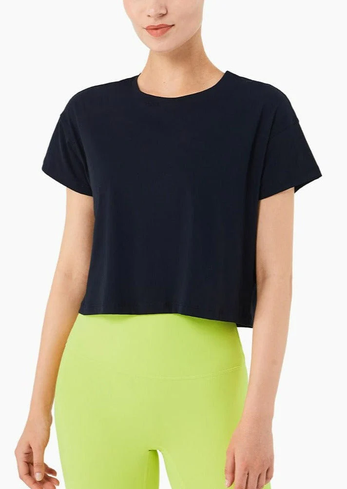 Loose Fit Cropped Shirt - Image 2