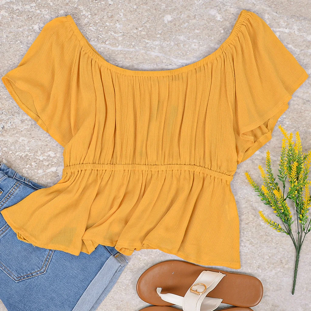 Love Gathered Summer Blouse - Image 15