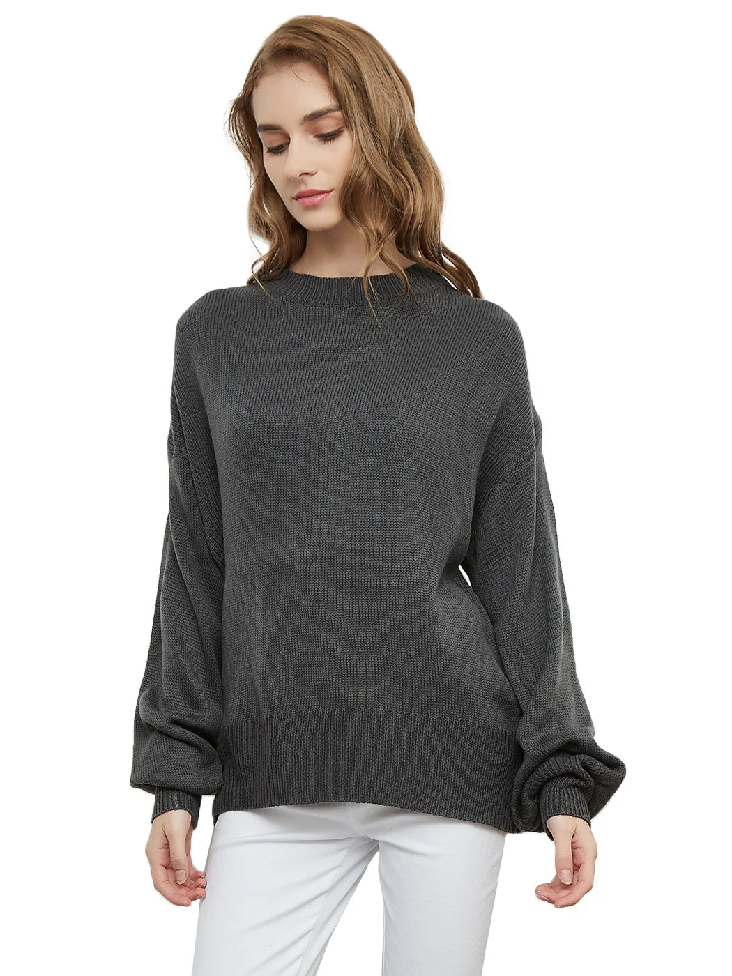 Love Tie Puffed Sleeve Sweater - Image 11
