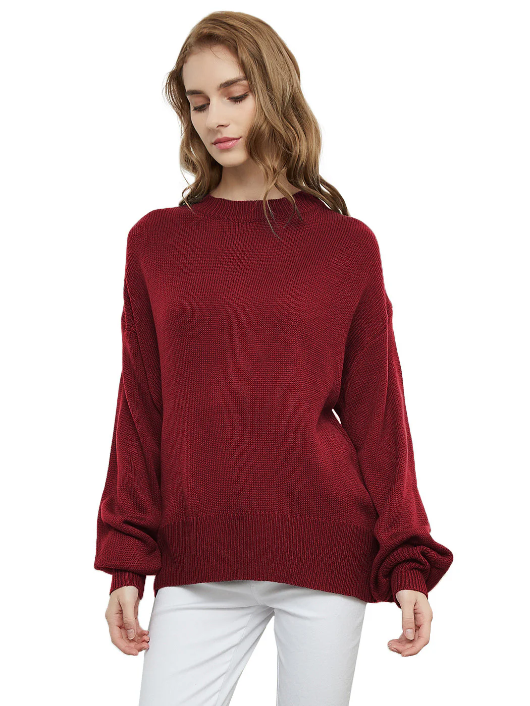 Love Tie Puffed Sleeve Sweater - Image 28